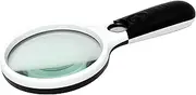 Magnifying Glass with Lights Magnifier 3 LED 3X 45X Handheld Illuminated Jewelry Hobbyist Reading Super High Clarity Lightweight LED Lighting