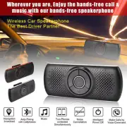 Wireless Bluetooth Car Speaker Phone Hands-free MP3 Kit Sun Visor Clip Drive US