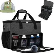 Storage Bag Compatible with Bissell Green Machine Upholstery Cleaner 1400B/3353/74R7, Carrying Bag for Bissell Carpet Cleaner, Bissell Little Green Machine Organizer, Travel Carrying Case (Bag Only!)