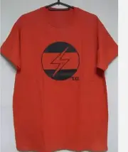 Throbbing Gristle Band Logo Red T-Shirt Cotton All Size S-5XL