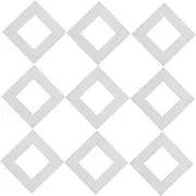 Photo Display Mat 8 Inch Square Picture Frame Matting DIY Photo Frame Mat Hole Matting for Artwork