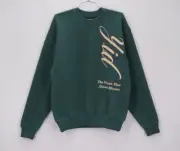 Yesterday Is Dead Bloom Crewneck Sweatshirt Unisex Medium Green YID