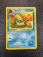 Omanyte 52/62 Fossil Set 1st Edition Pokémon TCG 1999 WoTC Vintage