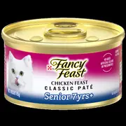 Fancy Feast Senior Classic Pate Chicken Feast Gourmet Wet Cat Food