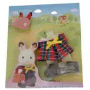 Sylvanian Families RED ONE-PIECE FOR GIRLS D-24 Epoch Calico Critters