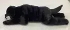 Plow & Hearth Black Bear Body Pillow 46” Jumbo Plush Stuffed Animal Cuddle XL