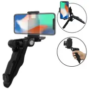 Adjustable 6.5" Camera Tripod/Hand Grip W Phone Mount For Apple iPhone Samsung
