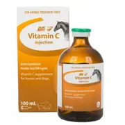 Ceva Vitamin C Supplement Ascorbic Acid Dog Horse 100ml