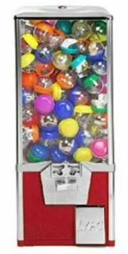 50 cent .50 2" Capsule Toy Bulk Vending Machine 2 inch Egg Superball Vendor