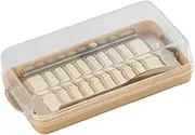B Baosity Butter Slicer Cutter Container Cheese Slicer Butter Cutter Box Butter Keeper for Countertop , S
