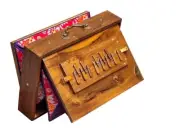 15" Shruti Box, Teak Wood Tuned to 432 Hz, Shruti Box With Carry Bag, Swar Peti