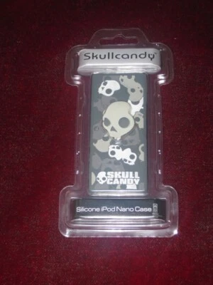 Skullcandy Silicone iPod Nano-Case ISN Grey NEW NIP