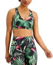 allbrand365 designer Womens Activewear Palms Match Set Low Impact Sports Bra,M