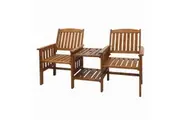 Livsip Outdoor Bench Garden Bench - Brown
