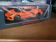Spark 1:43 Chevrolet Corvette 2020 C8 Orange