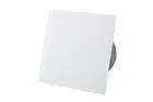 Wall Fan Exhaust Air Device 100 MM Fan Suction System Silent Trax Frosted Glass