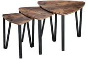 Vasagle Industrial Nesting Coffee Table - (Set of 3)