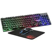 Disney Star Wars 3-in-1 Gaming Bundle Keyboard Mouse & Mouse Pad Bonus Stickers