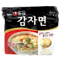 在飛比找蝦皮購物優惠-[韓國境內版] Nongshim 農心 馬鈴薯麵5包入