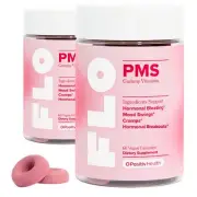 O Positiv FLO PMS Gummies for Women - Proactive PMS Relief - Targets Hormonal...