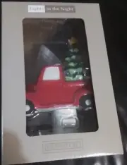 Lights in the Night Red Truck & Tree Night Light