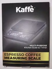 Kaffe ESPRESSO COFFEE DIGITAL MEASURING SCALE Kitchen Scale w/ TIMER Precision