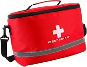 Handheld First Aid Bag Emergency Kit Cylinder Shape for Travel Outdoor Use Random Color