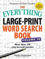 The Everything Large-Print Word Search Book, Volume 10