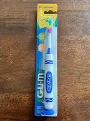Crayola GUM Toothbrush for Kids Suction Cup, 227 Soft Bristles 227 Purple NEW