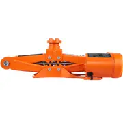 3-Ton Electric Scissor Car Jack Kit with Impact Wrench and Multifunction Toolbox
