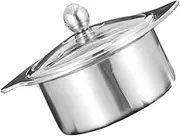 Hot Pot Divider 16cm Soup Pot Dual Flavor Hot Pot Pot for Family Gatherings Restaurant Catering