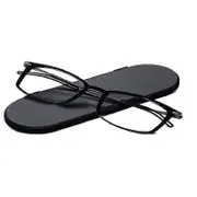 Ultra Thin Reading Glasses For Men Women Hyperopia Anti Blue Light Magnify Black -1.5