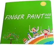 Opilroyn Finger Paints - Finger Painting, Edible Finger Paints, Gluten Finger Paints | Toddler Art Painting Supplies With Book, Washable Finger Paint, 24 Art Painting Colors For Kids Home Activity