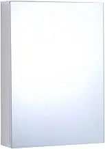 Bathroom Mirror cabinets Bathroom Toilet Space Aluminum Wall-Mounted Bathroom Mirror with Storage Cabinet, Bathroom Wall Mirror