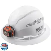 Klein Tools 60407 Hard Hat, Light, Vented Full Brim Style, Padded, Self-Wicki