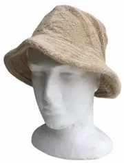 Stingy Brim Terry Towelling Bucket Hat Daggy Fishing Camping Lad Cap 100% COTTON