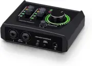 mini 2 Channel USB Audio Interface for Recording, Streaming and Podcasting, with