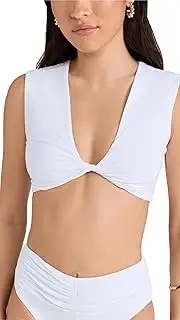 [Ramy Brook] Women's Standard Oliwia Twist Front Bikini Top