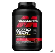 New MuscleTech NitroTech 8 Hour Protein 2.72kg
