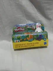 Play-Doh Playdoh Springtime Pals Easter Bunny Rabbit Egg 2 Pack Brand New NICE