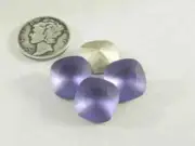 Tanzanite Matte F (12mm) Swarovski 4470 Cushion Cut Stone