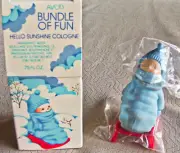 Vintage 1980 Avon "BUNDLE OF FUN" Hello Sunshine Cologne FULL 75 oz. - NEW!