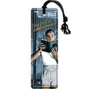This Book is Unputdownable Metal Bookmark Nostalgic Art
