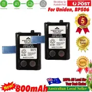 2x FOR UNIDEN BP506 UHF HANDHELD RADIO BATTERY SUIT UH507SX UH506SX UH515SX