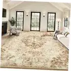 Area Rugs 9×12 Living Room Rug: Large Washable Rugs 9×12 Boho 9'x12' Brown