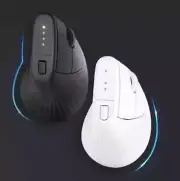 SAMSUNG Bluetooth & 2.4GHz Vertical Mouse SM-M1300QB Multi-Pairing Ergonomic