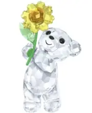 Swarovski Kris Bear A Sunflower For You #5268764/5705325 New in Box Size 2"