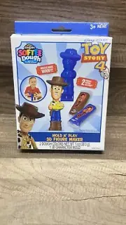 Toy Story: 4 - Woody Softee Dough Mold n Play 3D Figure Maker