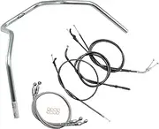 Hurricane handle set 300 Six Bend chrome plating H708-087C