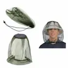 Fly Mosquito Head Net Hat Protector Farm Fruit Picking Fishing Gardening Camping